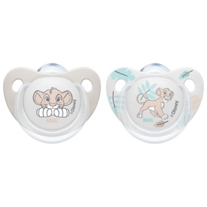 NUK Trendline Silikon Smokk S2 Lion King, 6-18 mnd, 1 stk. produktbilde