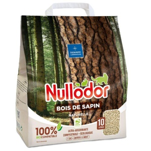 Nullodor Katzenstreu Bois De Sapin Produktbild