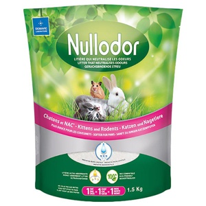 Nullodor Silikatstreu für Katzen und Kleintiere Produktbild