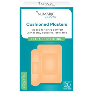 Numark Cushioned Plasters Assorted Sizes product image