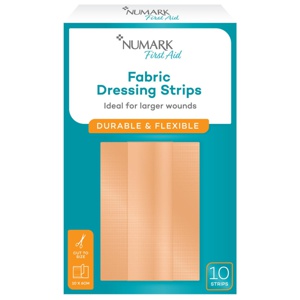 Numark Fabric Dressing Strips 6cm x 1m product image