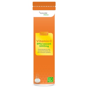 Numark Vitamin C Effervescent 1000mg Tablets Pack of 20 product image
