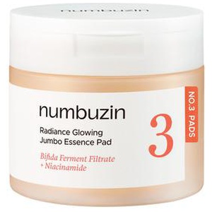 Numbuzin No.3 Radiance Glowing Jumbo Essence Pad - 70 stk. produktbillede