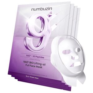 Numbuzin No.9 NAD Bio Lifting Full Cover Facial Mask 4pcs produkt bild