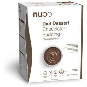 Nupo Diet Dessert Chocolate Pudding 12 portioner produkt bild