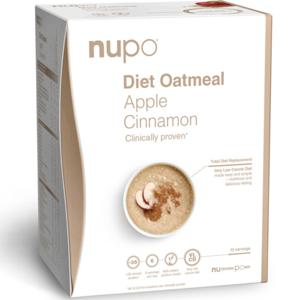 Nupo Diet Oatmeal Apple & Cinnamon 12 portioner produkt bild