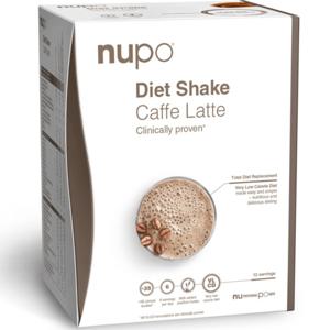 Nupo Diet Shake Caffe Latte 12 portioner produkt bild