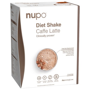 Nupo Diet Shake Caffe Latte 384 g produktbillede