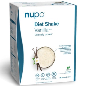 Nupo Diet Shake Vanilla Vegan - 320 g. produktbillede