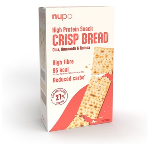 Nupo High Protein Snack Crisp Bread - 175 g. produktbillede