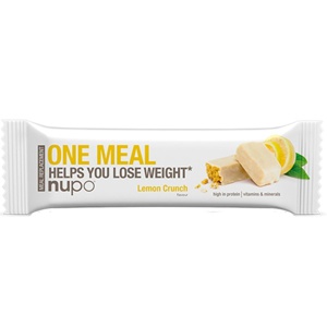 Nupo One Meal Bar Lemon Crunch - 60 g produktbillede
