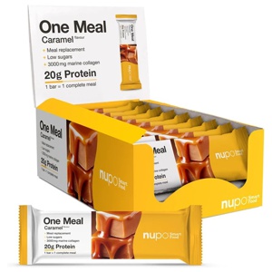 Nupo One Meal Replacement Bar Caramel - 60 g. produktbillede