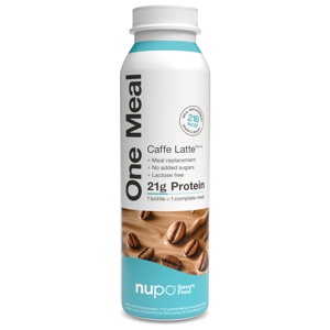 Nupo +Prime RTD Caffe Latte Happiness 330 ml produktbillede