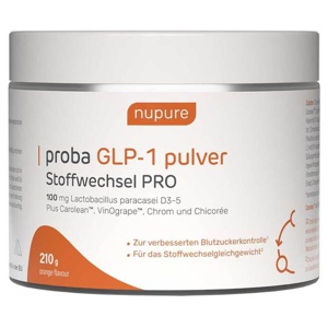 nupure proba GLP-1 pulver Stoffwechsel PRO 210 g Pulver Produktbild