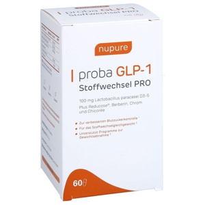 nupure proba GLP-1 Stoffwechsel PRO 60 St Kapseln magensaftresistent Produktbild
