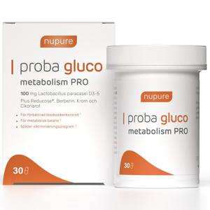 Nupure Proba Gluco Metabolism PRO 30 kapslar produkt bild