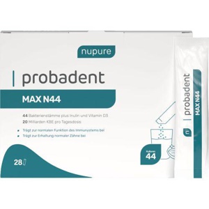 Nupure probadent Max N44 und Vitamin D3 Pulver Beutel, 28 St Beutel Produktbild
