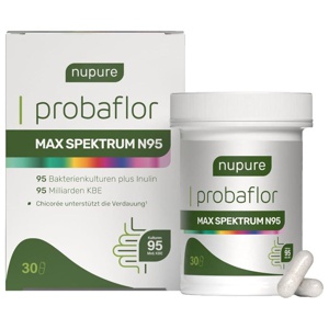 Nupure probaflor Max Spektrum N95 Kapseln 30 St 30 St Kapseln magensaftresistent Produktbild