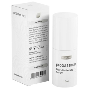 NUPURE probaserum mikrobiotisches Serum Tagescreme Produktbild