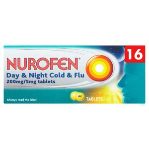 Nurofen Day & Night Cold & Flu 200mg product image