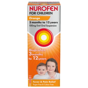 Nurofen For Children Orange 100ml product image