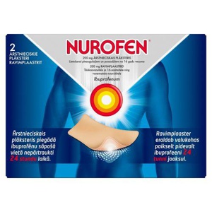 Nurofen ravimplaastrid 200mg n2 toote pilt