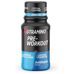 Nutramino Pre-Workout Shot (60ml) - Bubblegum - Pre Workout produktbillede
