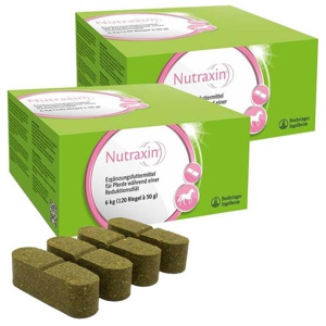 Nutraxin Ergänzungsfuttermittel Riegel für Pferde, 2x120x50 g n.v. Produktbild