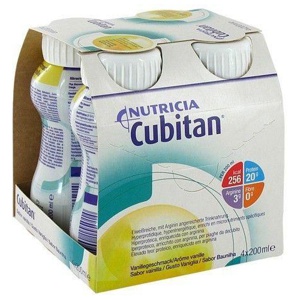 NUTRICIA Cubitan Vanillegeschmack 4X200 ml Flüssigkeit Produktbild