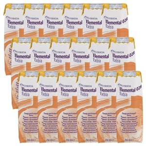 NUTRICIA Elemental 028 Extra Orange Ananas 18X250 ml Flüssigkeit Produktbild