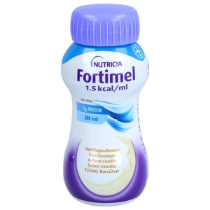 NUTRICIA Fortimel 1,5kcal / ml Vanille-Geschmack 4X200 ml Flüssigkeit Produktbild