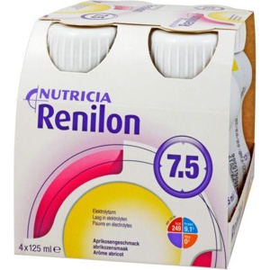 NUTRICIA Renilon 7.5 Aprikose 4X125 ml Flüssigkeit Produktbild