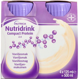 Nutridrink Compact Protein 4 x 125 ml - Flere varianter produktbillede