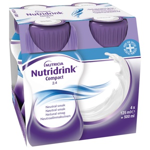 Nutridrink Compact Neutral 4x125 ml produkt bild