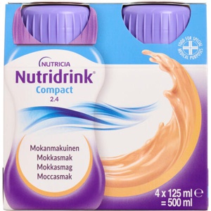 Nutridrink Compact Mocca 4 x 125 ml produktbillede