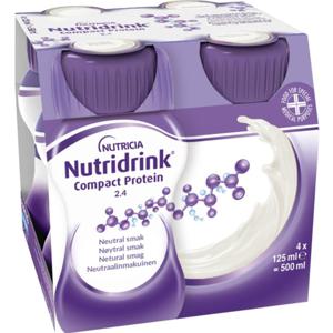 Nutridrink Compact Protein Neutral 4 x 125 ml produkt bild