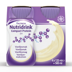 Nutridrink Compact Protein næringsdrikk vanilje produktbilde