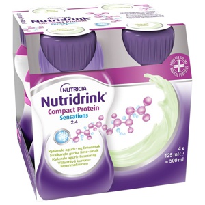 Nutridrink Protein Svalkande Drickfärdigt kosttilläg 4x125 ml produkt bild