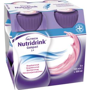 Nutridrink Compact Skogsbär 4 x 125 ml produkt bild
