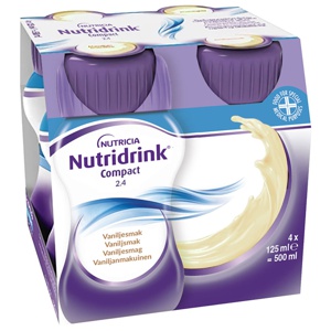 Nutridrink Compact Vaniljsmak 4 x 125 ml produkt bild