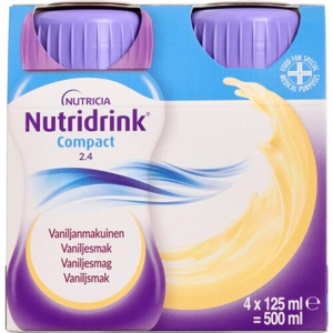 Nutridrink Compact Vanilje 4 x 125 ml produktbillede