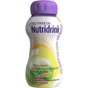 Nutridrink Jucy næringsdrikk tropisk frukt 4x200 ml produktbilde
