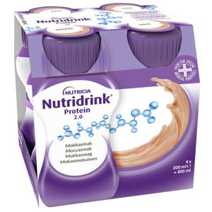 Nutridrink Protein 2.0 Moccasmak 4 x 200 ml produkt bild