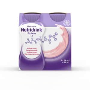 Nutridrink protein jordbær produktbilde