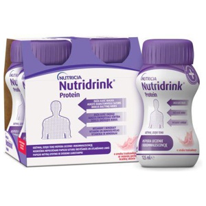 Nutridrink Protein maasika 4x125ml toote pilt
