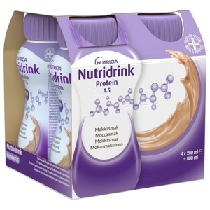 Nutridrink Protein Mocca 4 x 200 ml produkt bild