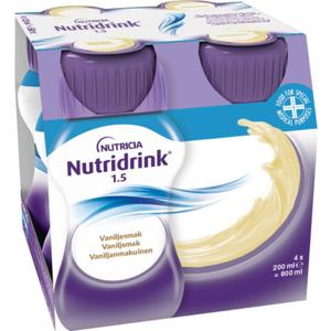 Nutridrink Vaniljsmak 4 x 200 ml produkt bild