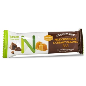 Nutrilett Bar Milk chocolate & Creamy caramel 1 stk produktbillede
