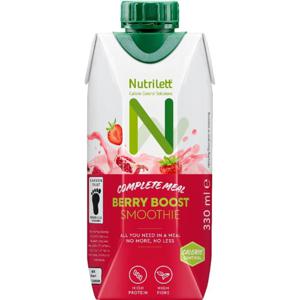 Nutrilett Less Sugar Smoothie, Berry Boost, 1 st produkt bild