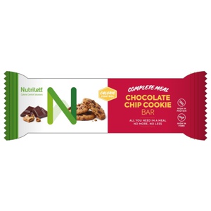 Nutrilett Smart Meal Bar, Chocolate Chip cookie, 1 st produkt bild